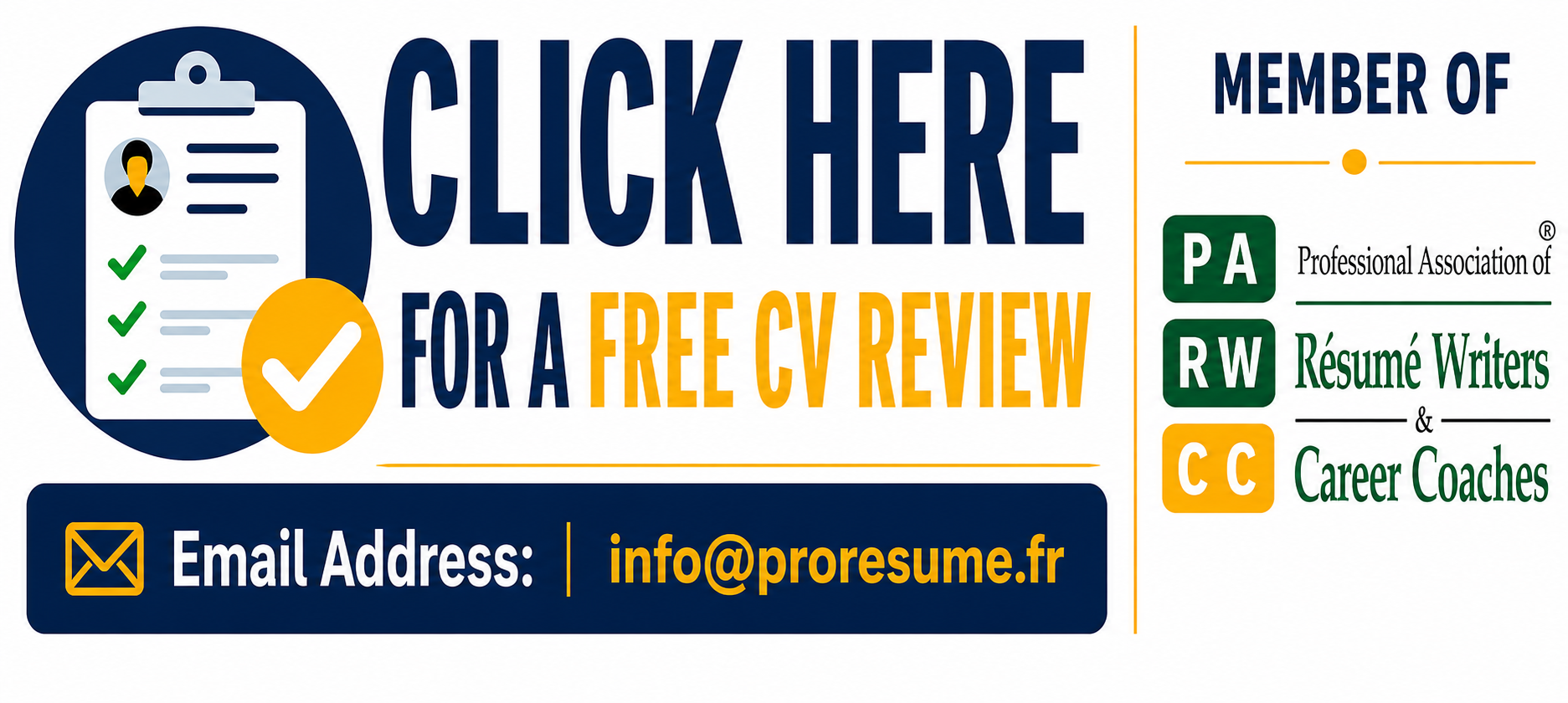 Free CV Review - Pro Resume France